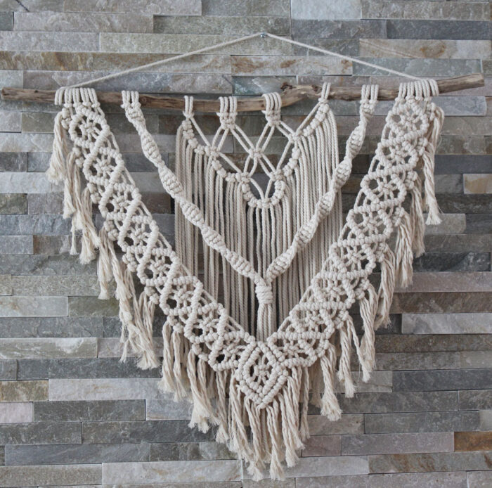 boho macrame wall hanging