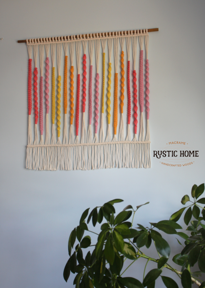 colorful wall hanging