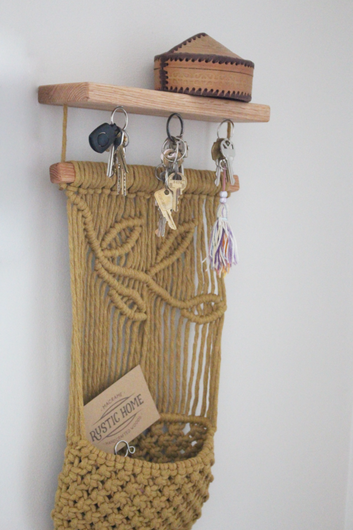 macrame pocket