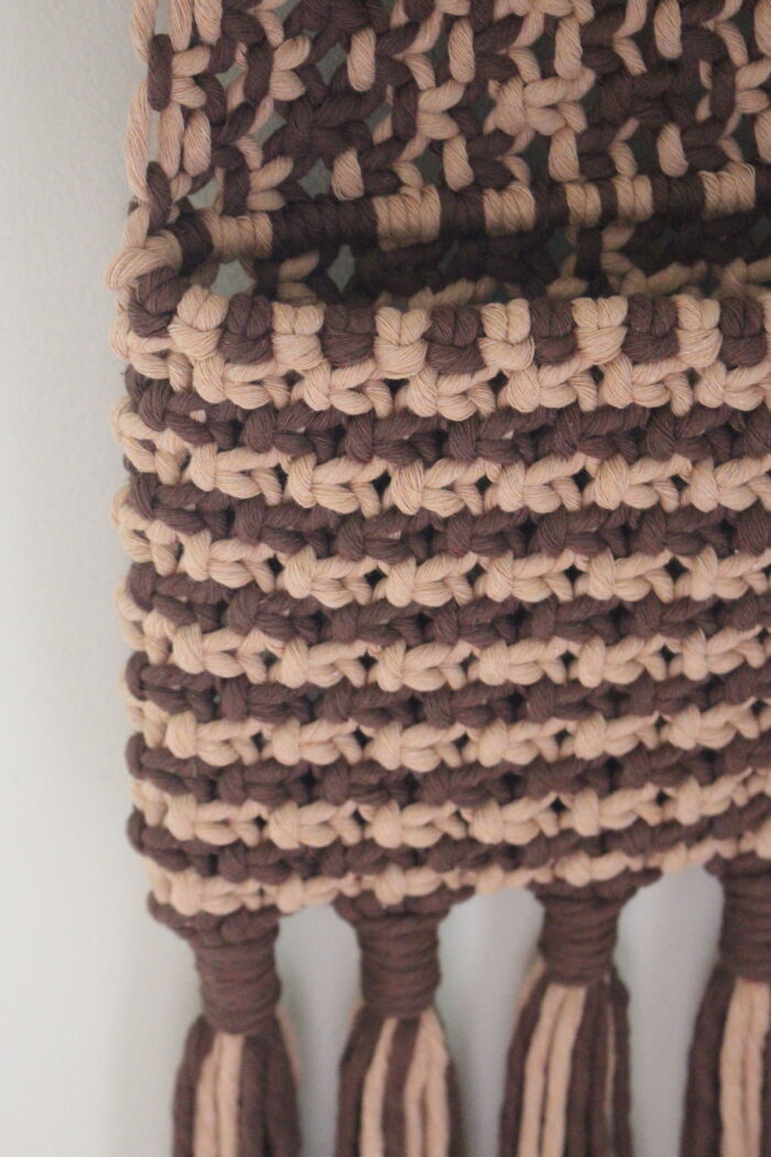 macrame pocket