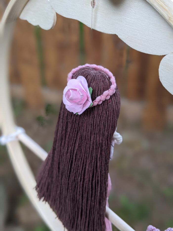 macrame doll
