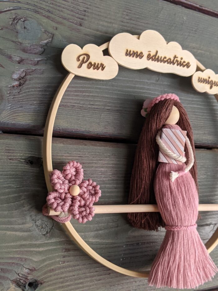 macrame doll
