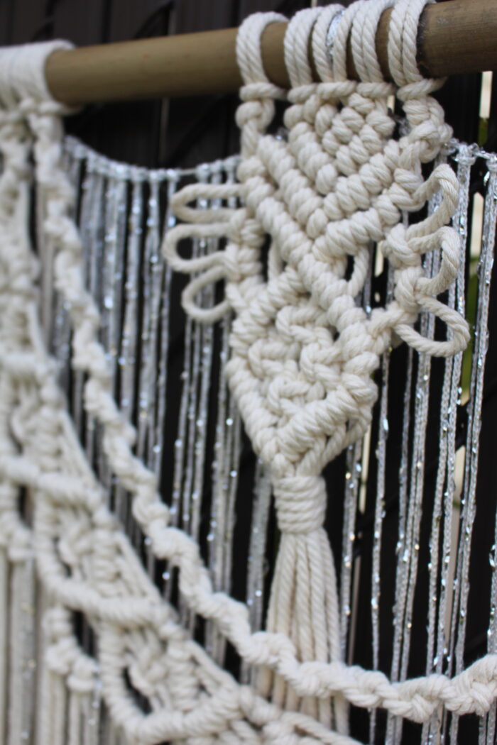 large macrame wall hanging